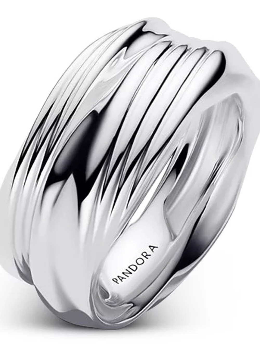 Pandora Twisted Single Stackable Ring